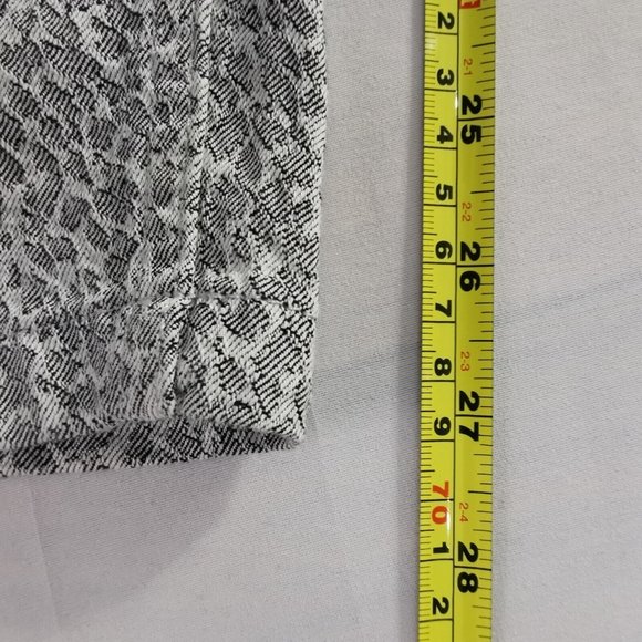 WHISTLES 34 Leopard Print Skinny Jeans Ivory Silver Trousers W34 L27 Ankle - Picture 6 of 10